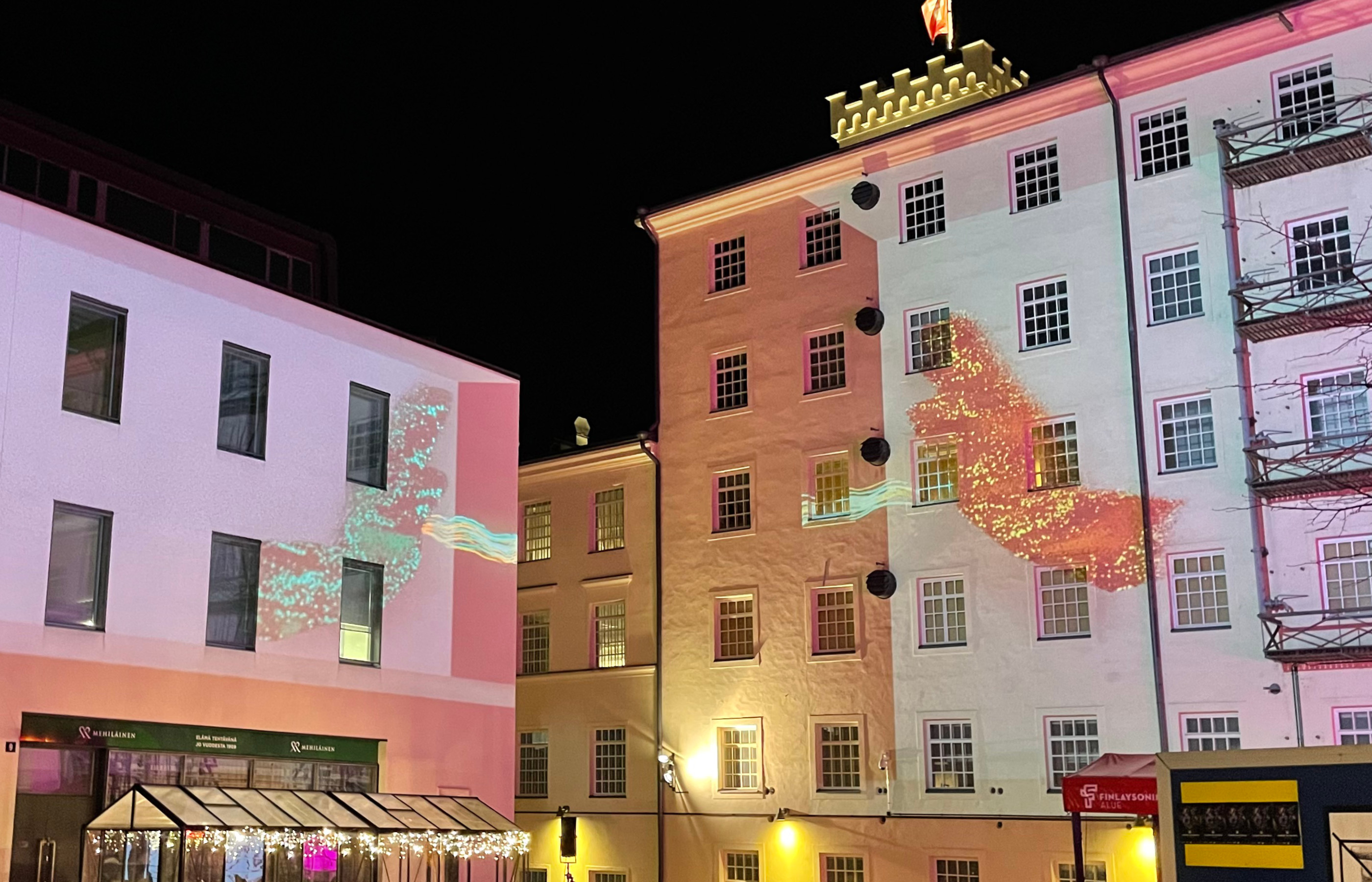 connection projection mapping photos