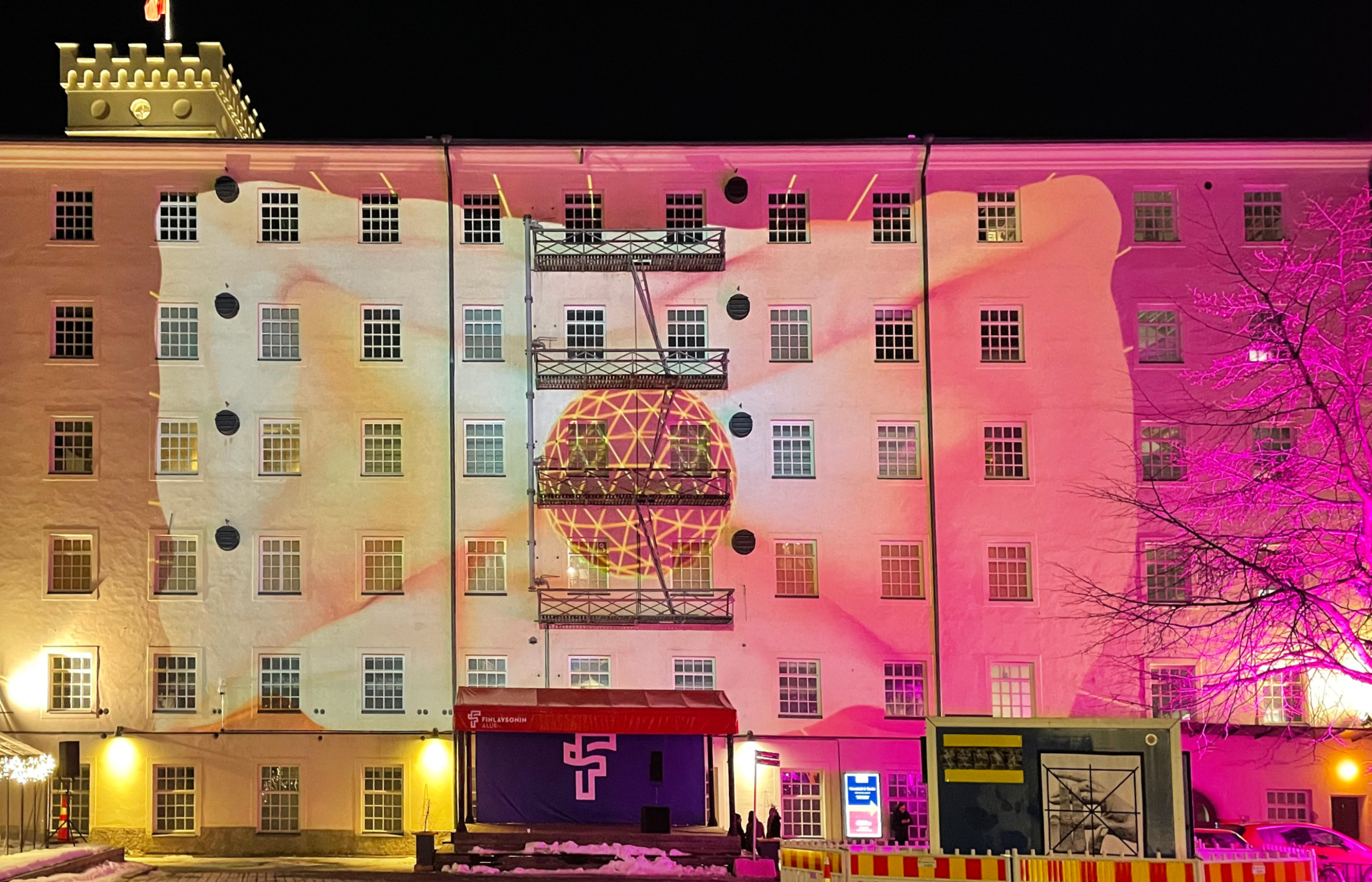 connection projection mapping photos