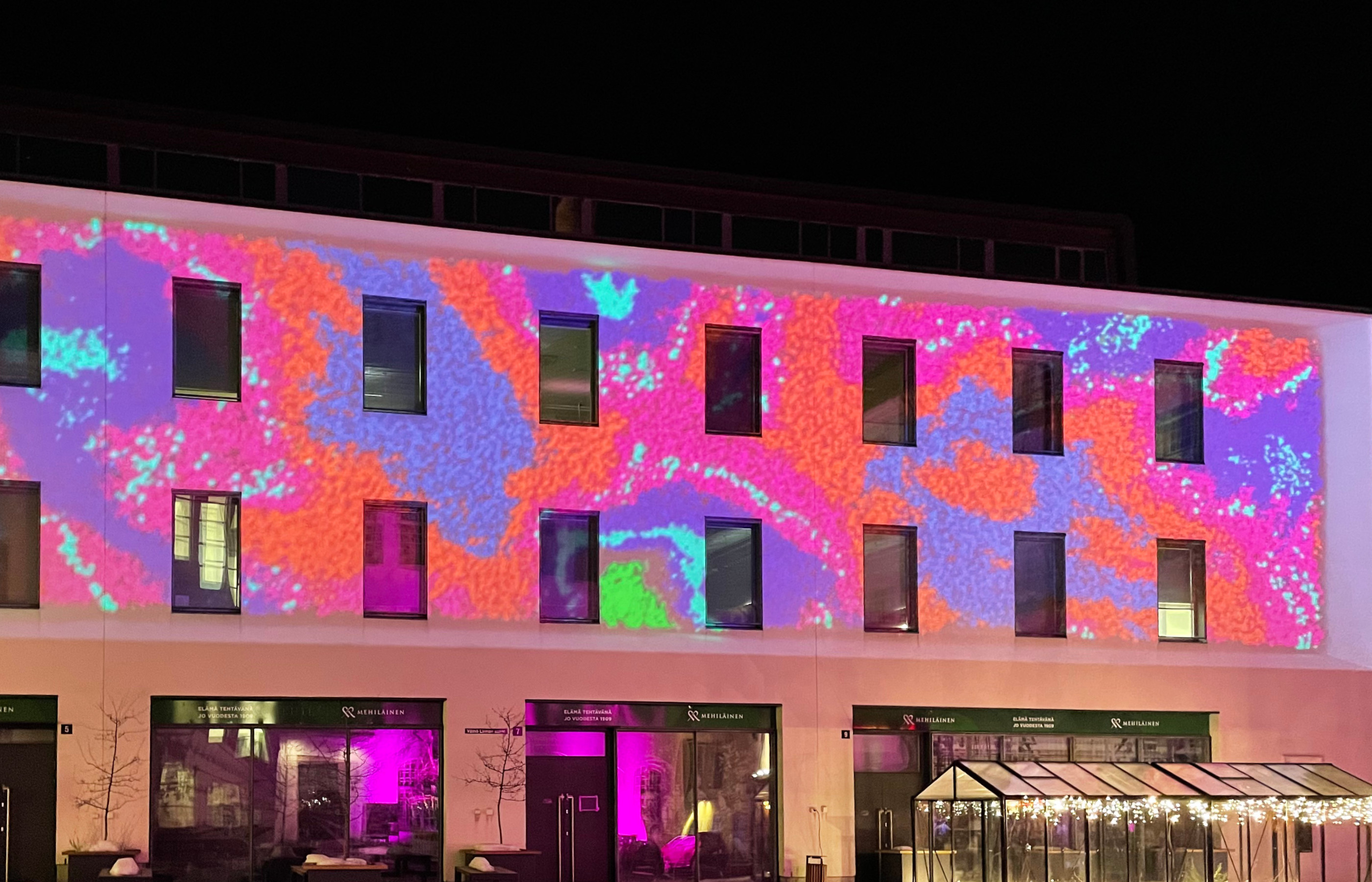 connection projection mapping photos