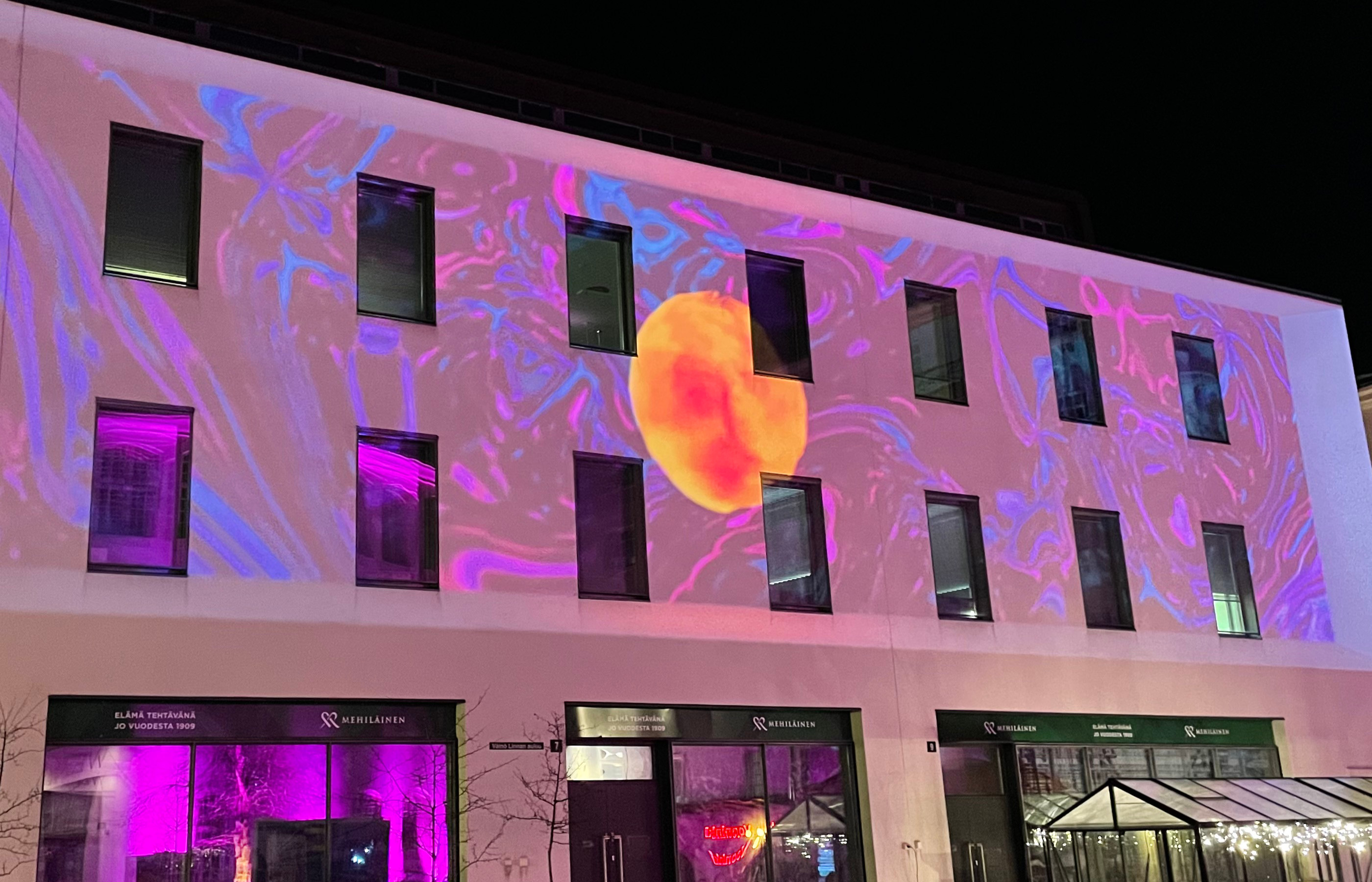 connection projection mapping photos