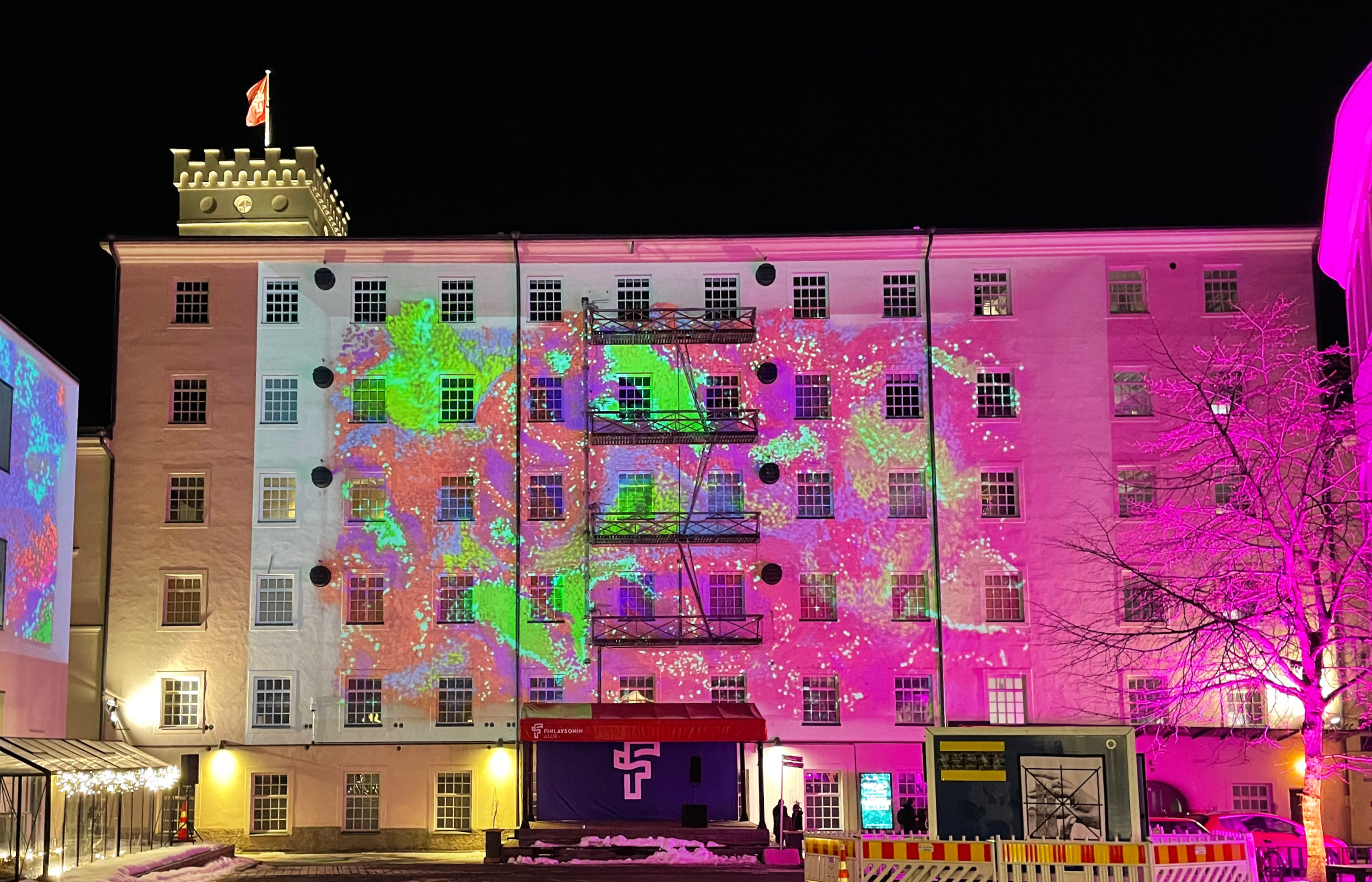 connection projection mapping photos