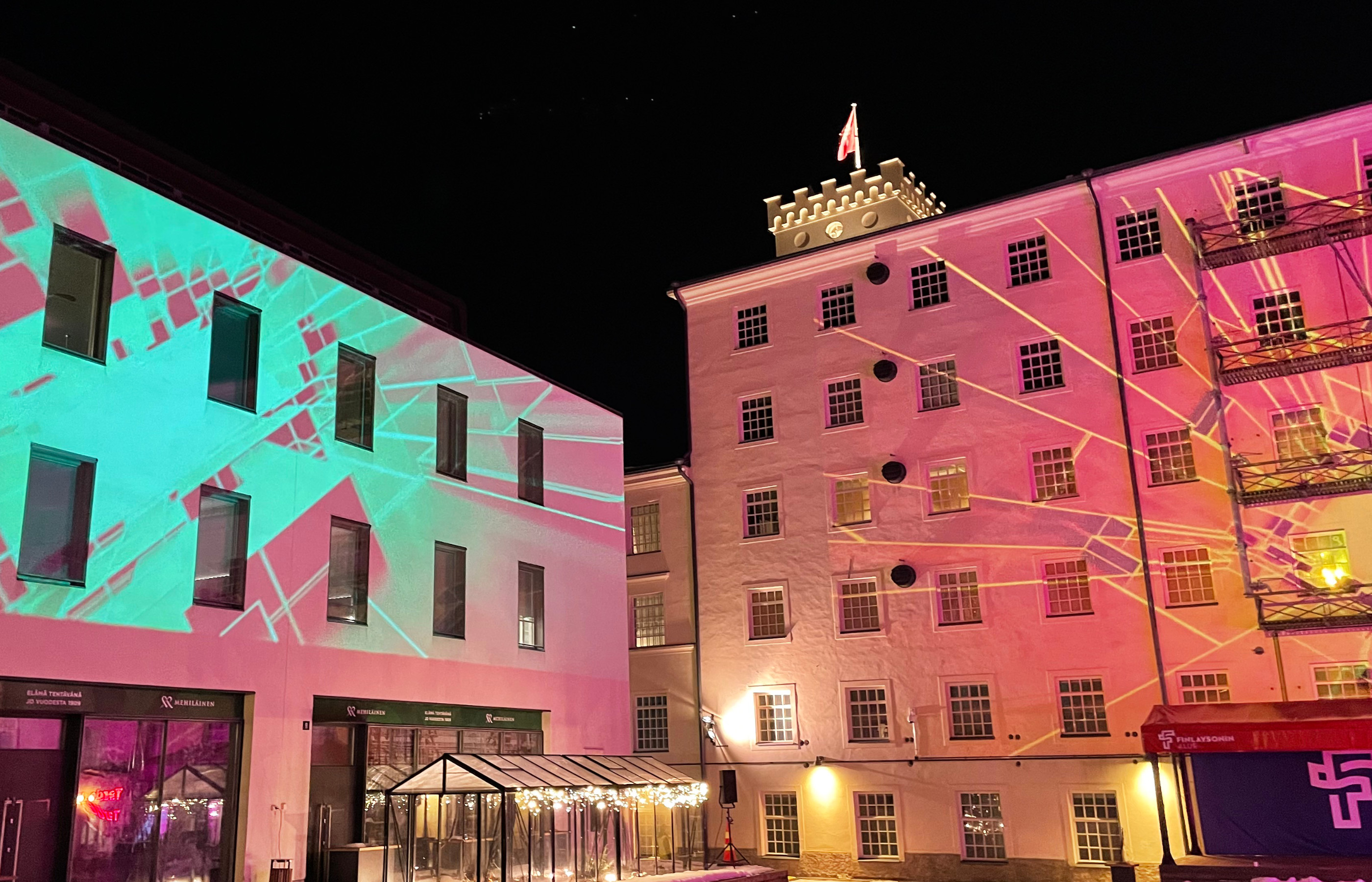 connection projection mapping photos