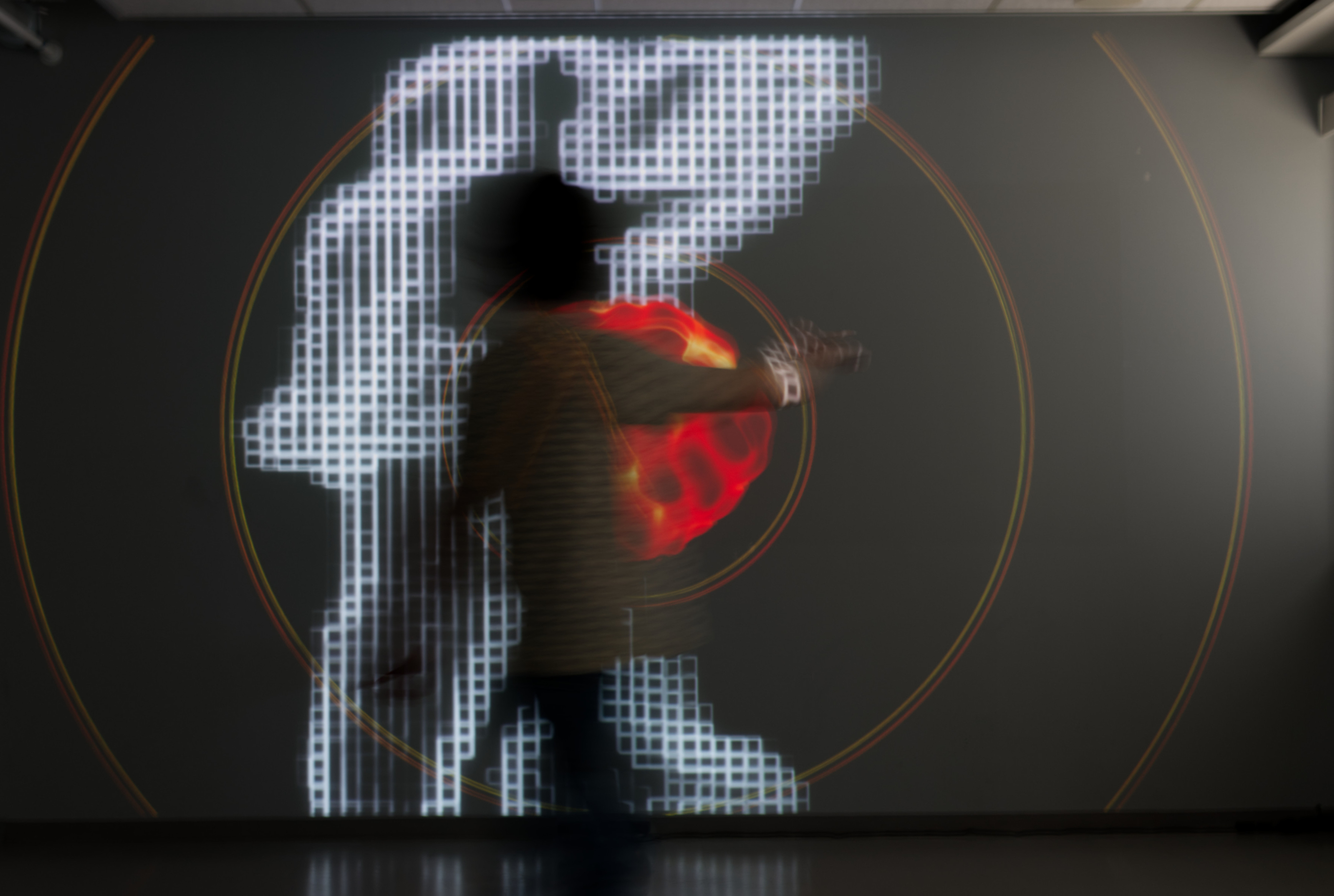 Electic heart interactive installation